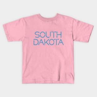 South Dakota Blue Kids T-Shirt